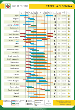 Tabella delle semine