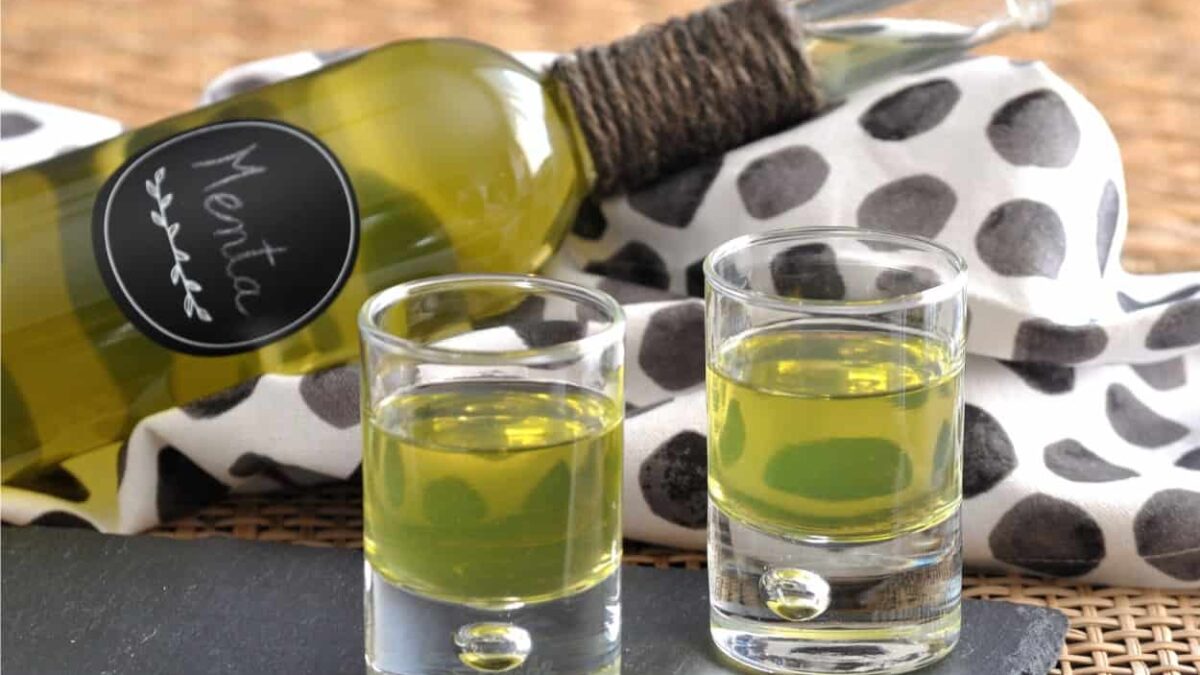 liquore alla menta